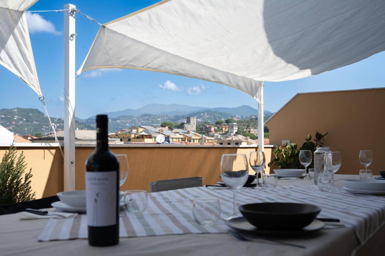 La Terrazza Di Chiavari Bagian luar foto